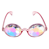 Unisex,Party,Kaleidoscope,Glasses,Glass,Costume,Mirrored,Retro,Frame