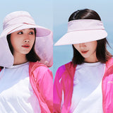 Women,Summer,Protection,Foldable,Visor,Bucket,Riding,Cycling