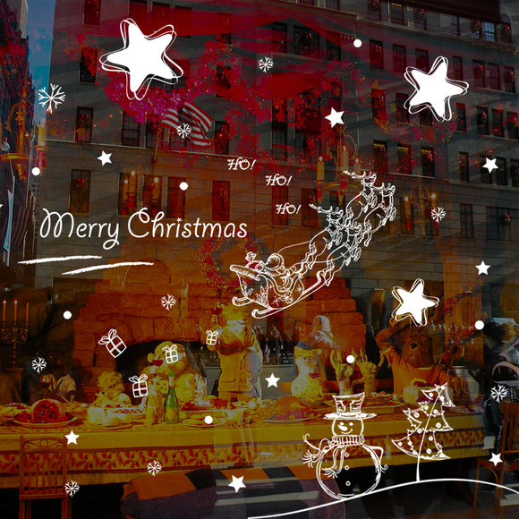 Miico,XL617B,Christmas,Sticker,Decoration,Sticker,Window,Sticker,Decorative,Stickers