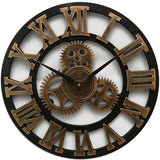 Loskii,Round,Clock,Roman,Numerals,Modern,Creative,Clock