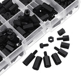 Suleve,M3NH1,Nylon,Screw,Black,Screw,Nylon,Standoff,Assortment,300pcs