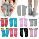 Women,Colorful,Finger,Socks,Exercise,Fitness,Sports,Pilates,Comfortable