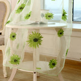 Honana,Flower,Voile,Curtain,Transparent,Panel,Window,Divider,Sheer,Curtain,Decor