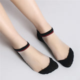 Women,Crystal,Short,Socks,Breathable,Jacquard,Deodorant,Socks