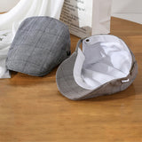 Outdoor,Summer,Breathable,Lattice,Beret,Solid,Newsboy,Cabbie,Visor