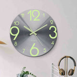 Luminous,Clock,Number,Quartz,Hanging,Clocks,Bedroom,Decor