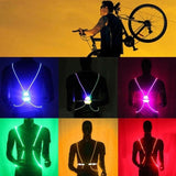 Outdoor,Light,Fiber,Light,Reflective,Safety,Strap,Night,Sports,Light