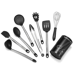 Stainless,Steel,Kitchen,Utensils,Cooking,Baking,Silicone,Kitchen,Storage,Container