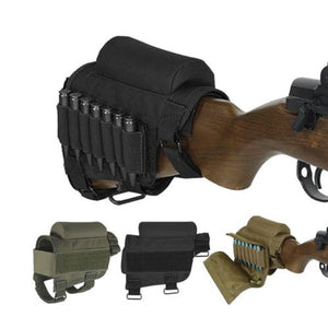 Triple,Strap,Adjustment,Tactical,Buttstock,Cheek,Holder,Outdoor,Military,Hunting,Tactical