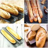 Grooves,Alloy,Stick,French,Bread,Baking,Baguette,Bakeware