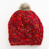 Women,Handmade,Jacquard,Mixed,Color,Rabbit,Knitted,Casual,Beanie