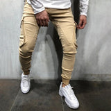 Men's,Sport,Running,Pants,Zipper,Athletic,Sweatpants