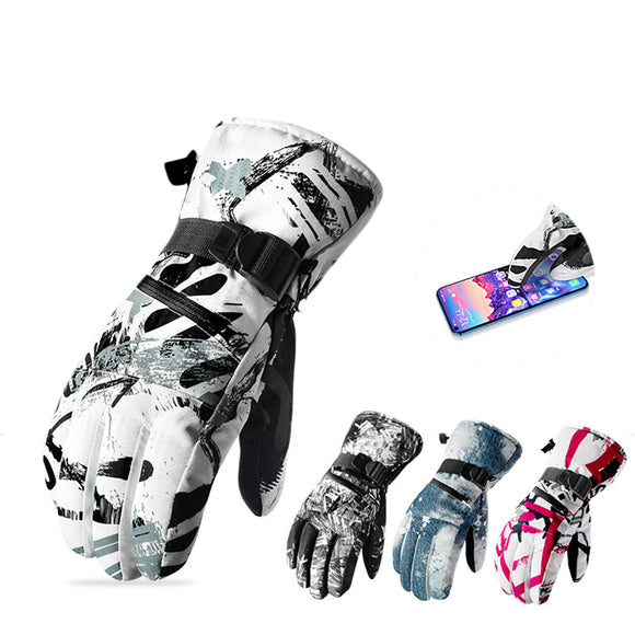 Unisex,Winter,Glove,Waterproof,Outdoor,Mountaineering,Touch,Screen,Velvet,Motorcycle