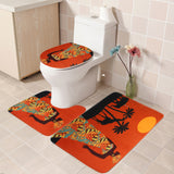 Piece,Bathroom,Carpet,Toilet,Cover,Toiletseat