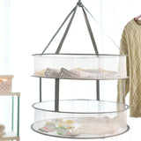 XiTianLong,Windproof,Double,Layers,Foldable,Clothes,Hanger,Laundry,Storage,Baskets