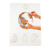 Scratch,Globe,Stereo,Assembly,Scratch,Globe,Tellurion,World,Travel,Geography,Teaching,Apparatus
