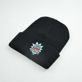 Men's,Womens,Winter,Embroidery,Morty,Knitted,Beanie,Windproof,Earmuffs,Skiing