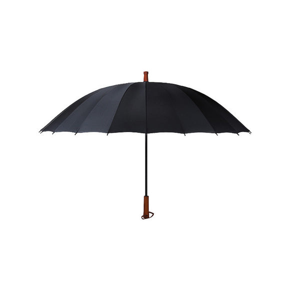 IPree,Impact,Cloth,Umbrella,Wooden,Handle,Straight,Sunshade