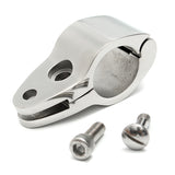 Stainless,Steel,Mount,Hinge,Fittings,Bimini,Hinged,Slide,Marine,Hardware