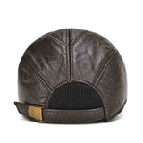 Collrown,Winter,Genuine,Leather,Baseball,Earflap,Muffs,Windproof,Outdoor,Trucker