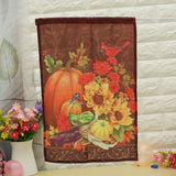 12''x18'',Autumn,Pumpkin,Garden,Elegance,House,Halloween,Banner,Decorations