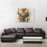 Miico,Painted,Combination,Decorative,Paintings,Animal,Buffalo,Painting,Decoration
