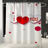 Honana,Bathroom,Waterproof,Shower,Curtain,Pedestal,Toilet,Cover,Bathroom,Decor