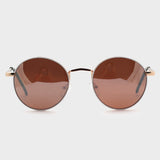 Women,Round,Shape,Metal,Frame,Personality,Casual,Fashion,Outdoor,Protection,Sunglasses