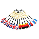 12Pcs,Kinds,National,Darts,Extra,Professional