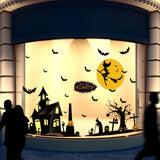 Miico,XL891,Cartoon,Sticker,Halloween,Sticker,Removable,Sticker,Decoration,Witch