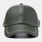 Collrown,leather,Casual,Retro,Personality,Leather,Sunshade,Baseball