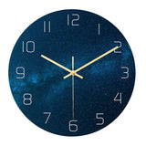 Loskii,CC020,Creative,Starry,Pattern,Clock,Clock,Quartz,Clock,Office,Decorations