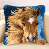 Funny,Animal,Pattern,Latch,Pillow,Making,Craft,43x43cm