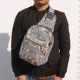 ZANLURE,Military,Camouflage,Waterproof,Tactical,Chest,Crossbody,Wowan,Camping,Hunting,Fishing