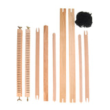 Wooden,Weaving,Tapestry,Knitting,Machine,Craft