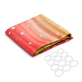 79''x71'',Rainbow,Colorful,Pattern,Waterproof,Polyester,Shower,Curtains,Hooks