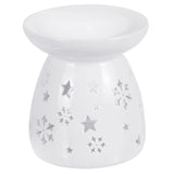 Ceramic,White,Burner,Warmer,Diffuser,Tealight,Candle,Holder,Indoor