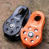 CAMNAL,Aluminum,Alloy,Climbing,Fixed,Single,Pulley,Rescue,Aloft,Rappelling,Equipment