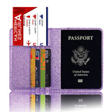 Bling,Leather,Passport,Travel,Camping,Wallet,Purse,Holder