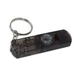 IPRee,Multifunctional,Compass,Whistle,Keychain,Emergency,Survival