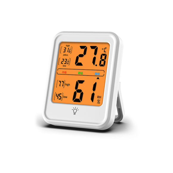 Loskii,Household,Hygrometer,Thermometer,Weather,Forecast,Station,Temperature,Display,Large,Screen,Indoor,Weather,Station