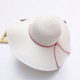 Women,Summer,Bucket,Straw,Outdoor,Travel,Sunshade,Visor,Beach