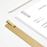 Metal,Bookmark,Straight,Ruler,Silver,Ruler,Xiaomi,Youpin