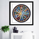 Mandala,Series,Diamond,Paintings,Embroidery,Cross,Stitch,Needlework,Decor