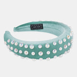 Pearl,Sponge,Headband,Multicolor,Ladies,Headband