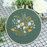 Range,Embroidery,Starter,Pattern,Kissbuty,Cross,Stitch,Including,Embroidery,Cloth,Floral,Pattern