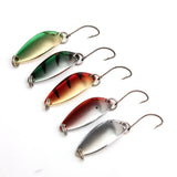 ZANLURE,Spinner,Spoon,Fishing,Metal,Lures,Colorful,Baits