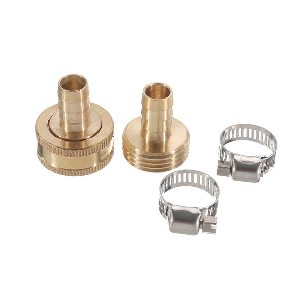 Brass,Female,Connector,Garden,Repair,Quick,Connect,Water,Fittings,Adapter,Adjustable,Clamp