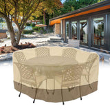 Garden,Round,Waterproof,Table,Cover,Patio,Outdoor,Furniture,Shelter,Protection