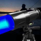XANES,300LM,Brightness,Fishing,Waterproof,Zoomable,Modes,Color,Light,Rechargeable,Flashlight